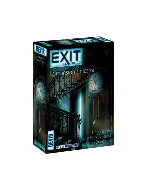exit-11-el-juego-la-mansion-siniestra Creíais que la mansión que había junto a vuestra casa estaba deshabitada, pero acabáis de encontrar una nota en vuestro buzón que os pide que vayáis allí. Cuando entráis veis que se trata de una casa señorial repleta de muebles antiguos y bien conservados. Pero vuestro asombro se ve interrumpido de repente cuando la puerta se cierra de golpe tras vuestro. Un escalofrío recorre vuestra espalda.